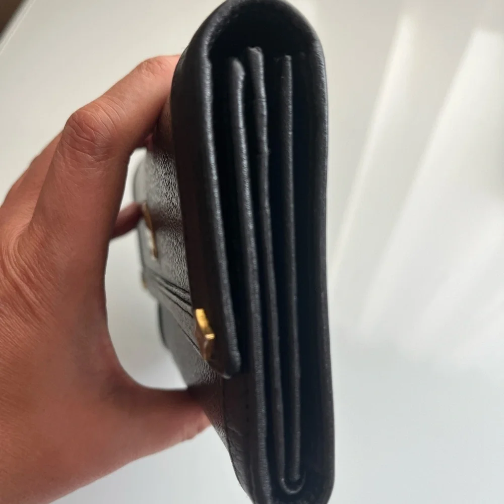 MCM BLACK LEATHER WALLET - Picture 5 of 11